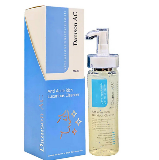 Damson Anti Acne Cleanser 140ml acne control face wash for oily and acne-prone skin
