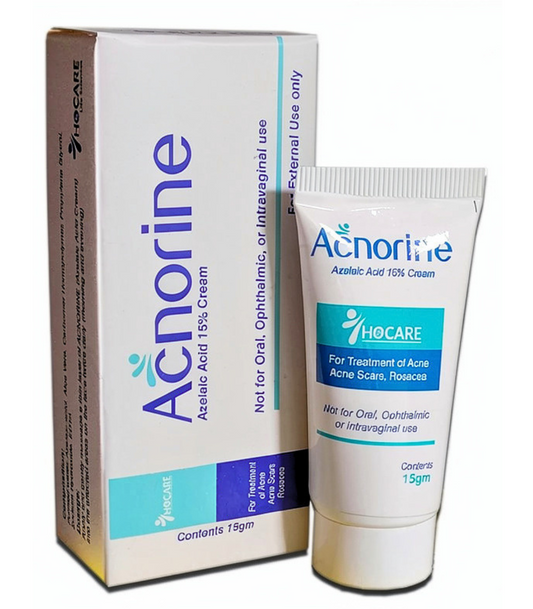 Acnorine Cream 15gm tube used for acne and pimple treatment for clear and healthy skin