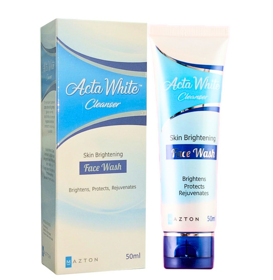 Acta White Cleanser 50ml for even skin tone and reduced dark spots