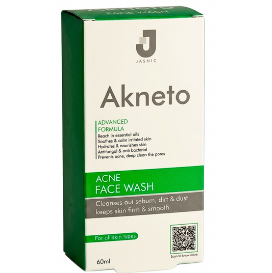 Akneto Acne Face Wash 60ml for acne and oily skin control