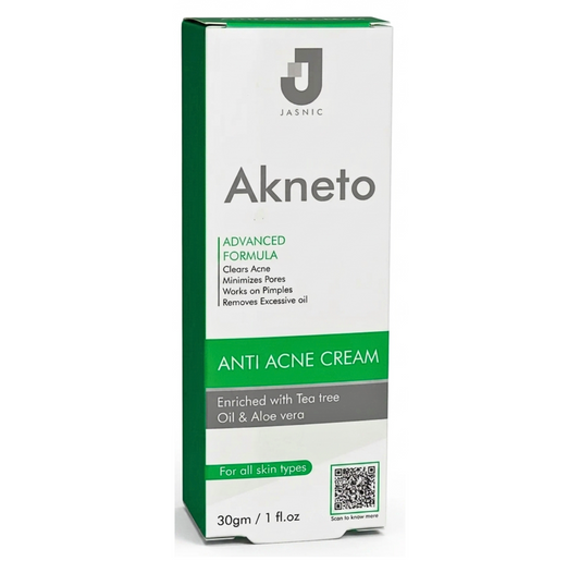 Akneto Anti Acne Cream 30gm for acne and pimples treatment