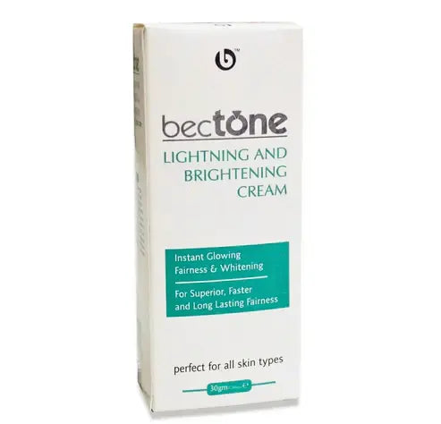 Bectone Lightning and Brightening Cream 30gm for glowing skin