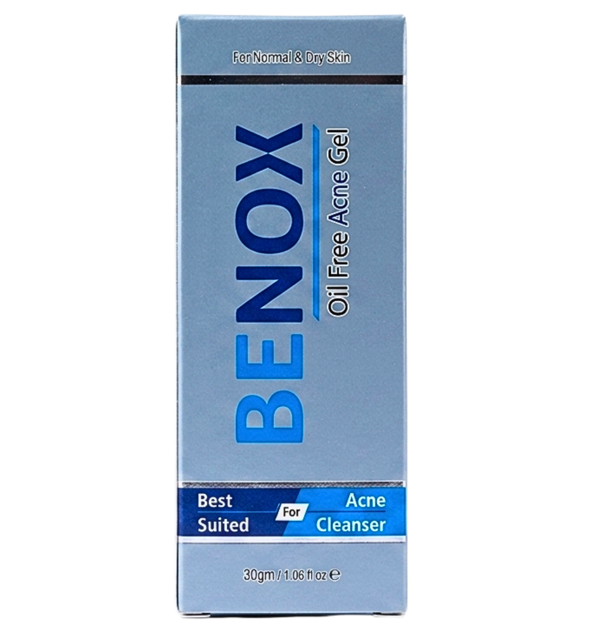 Benox Oil Free Acne Gel for acne treatment clear skin lightweight oil-free formula Pakistan
