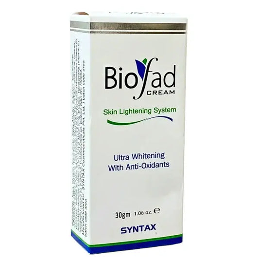 Biofad Cream 30gm for skin brightening, dark spot and acne scar removal
