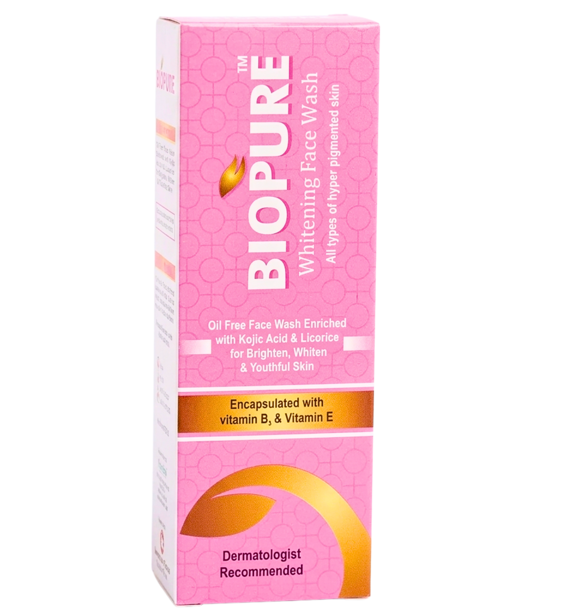 Biopure Whitening Face Wash 100ml for radiant and even skin tone