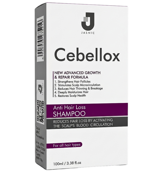 Cebellox Anti Hair Loss Shampoo 100ml for hair fall control