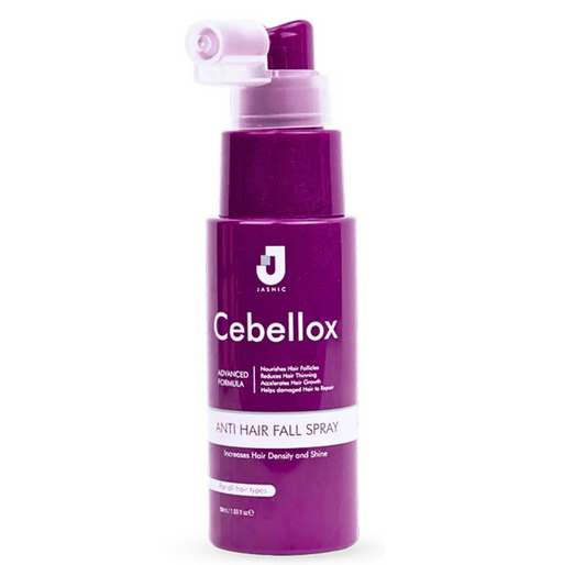 Cebellox Anti Hair Fall Spray 50ml for hair strengthening and hair fall control