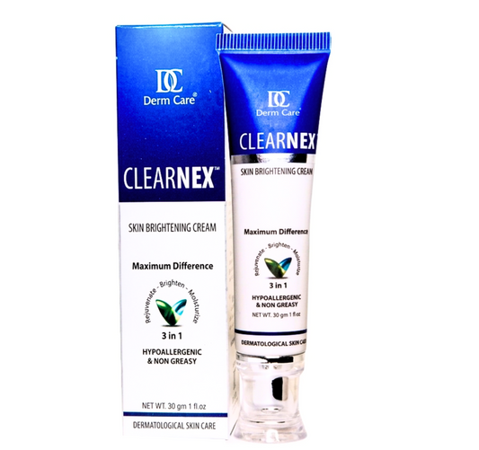 Clearnex Skin Brightening Cream 30gm for clear glowing skin