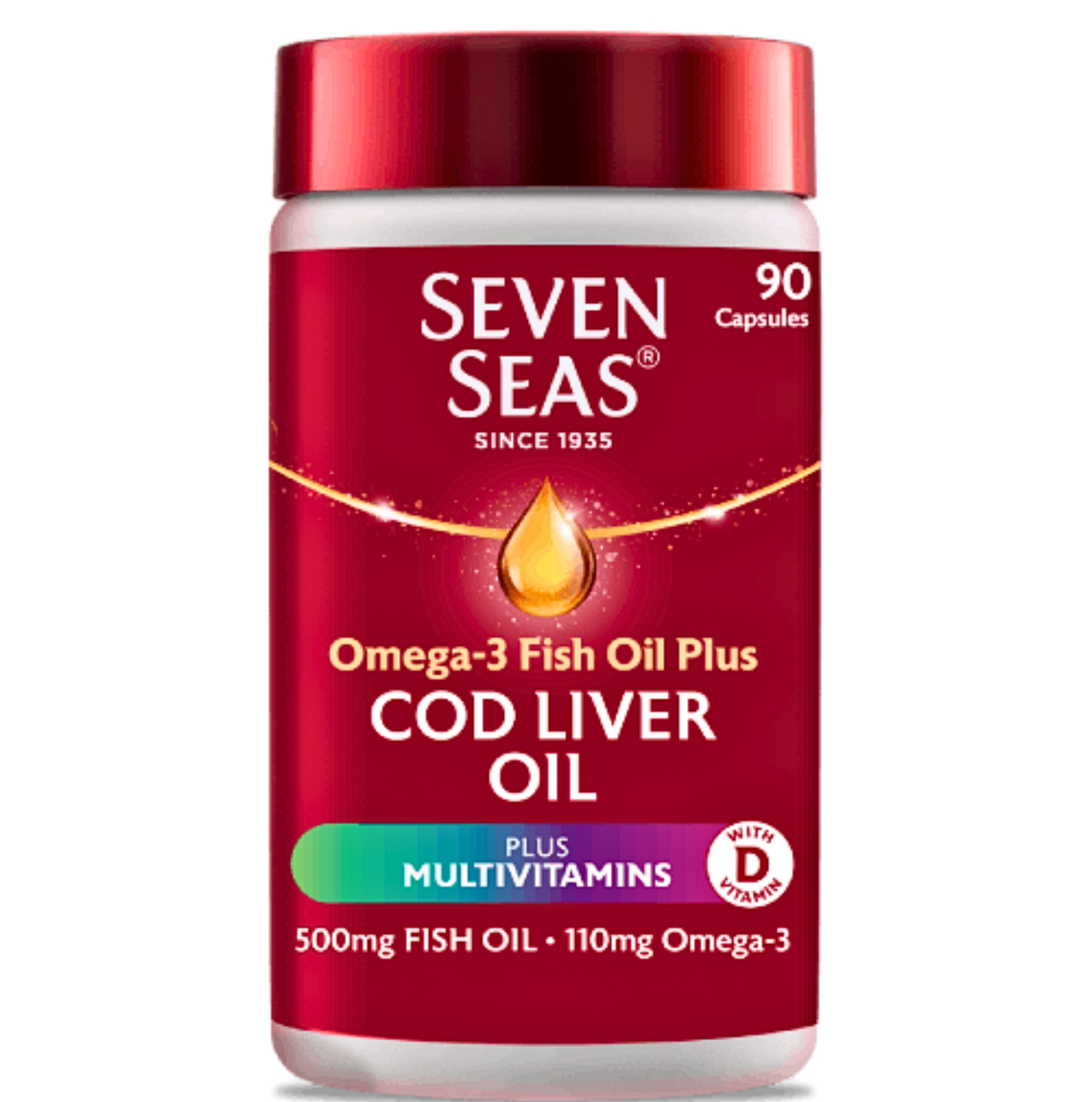 Cod Liver Oil Plus Multivitamins supplement for immunity and daily health support