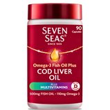 Cod Liver Oil Plus Multivitamins supplement for immunity and daily health support