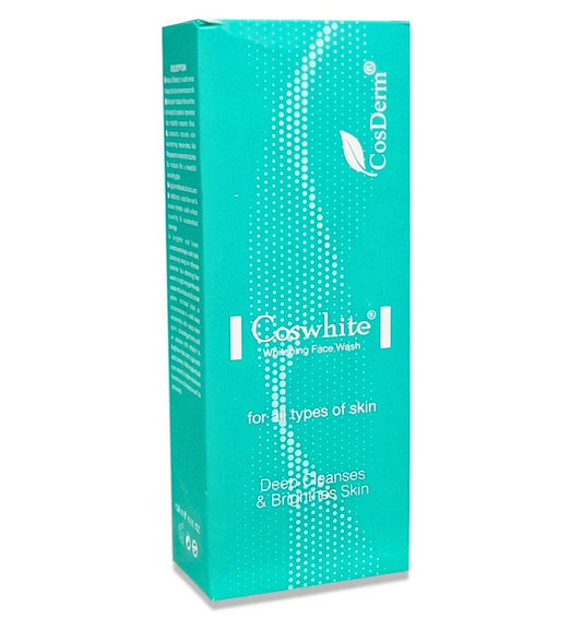 Coswhite Whitening Face Wash for even skin tone and reduced dark spots