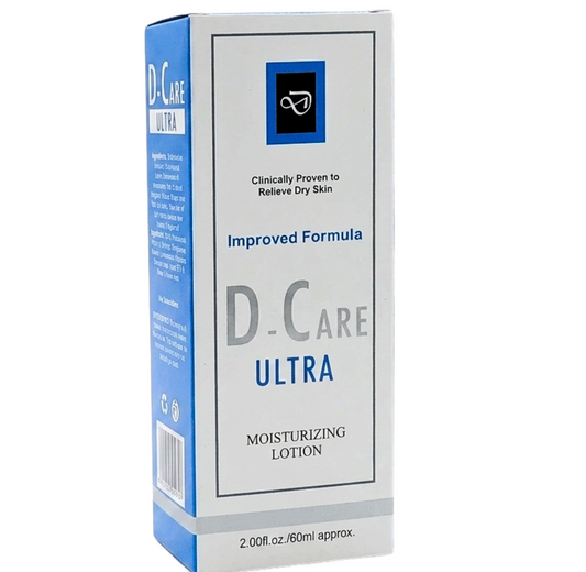 D Care Ultra Moisturizing Lotion 60ml for deep hydration and dry skin care