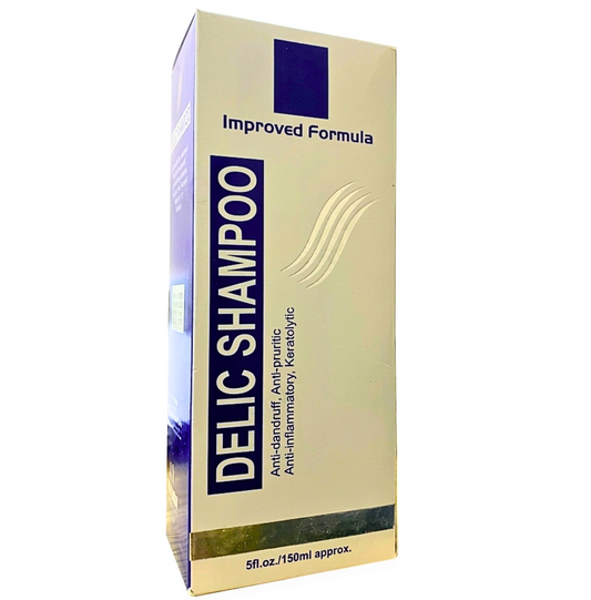 Delic Shampoo 150ml gentle daily use shampoo for clean soft and healthy hair