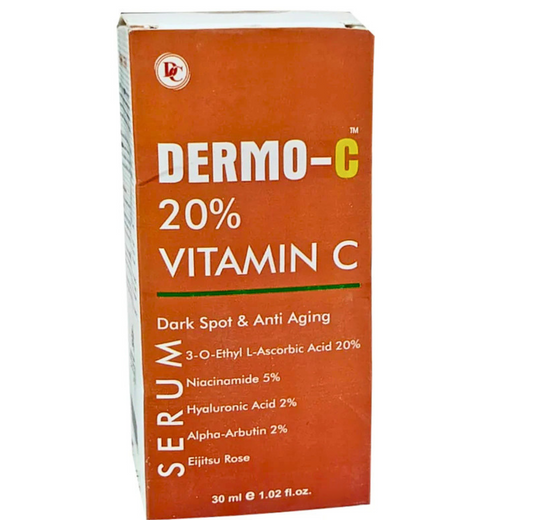 Dermo C Vitamin C Serum 30ml for fresh, bright, and healthy skin in Pakistan
