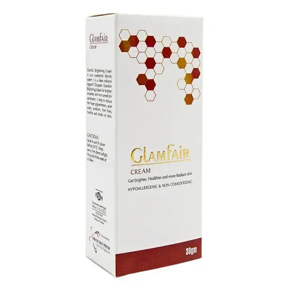 GlamFair Cream 30gm skin brightening whitening cream Pakistan