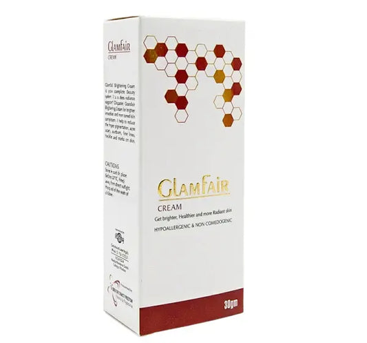 GlamFair Cream 30gm skin brightening whitening cream Pakistan