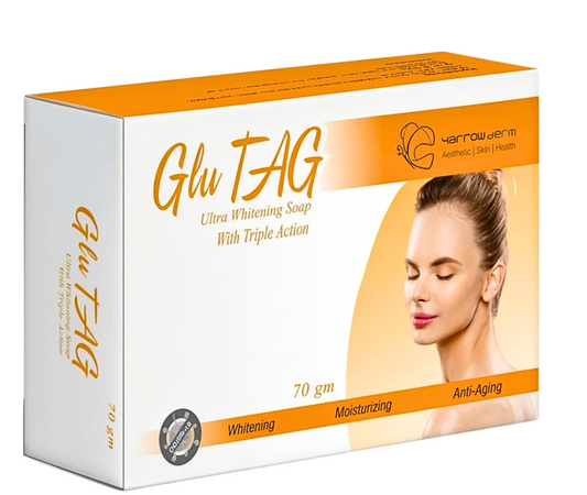 Glu Tag Ultra Whitening Soap for clean and glowing skin Pakistan