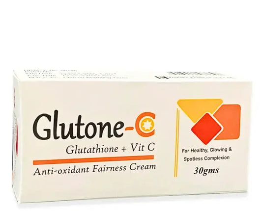 Glutone-C Cream 30gms for dark spots, pigmentation, and skin brightening
