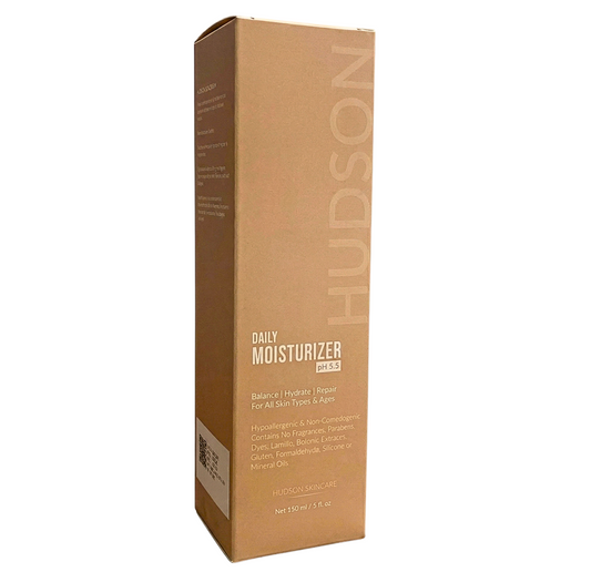 Hudson Daily Moisturizer pH 5.5 100ml for hydration and skin repair