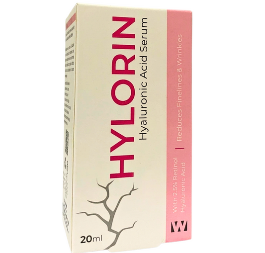 Hylorin Hyaluronic Acid Serum 20ml for deep hydration and smooth glowing skin in Pakistan