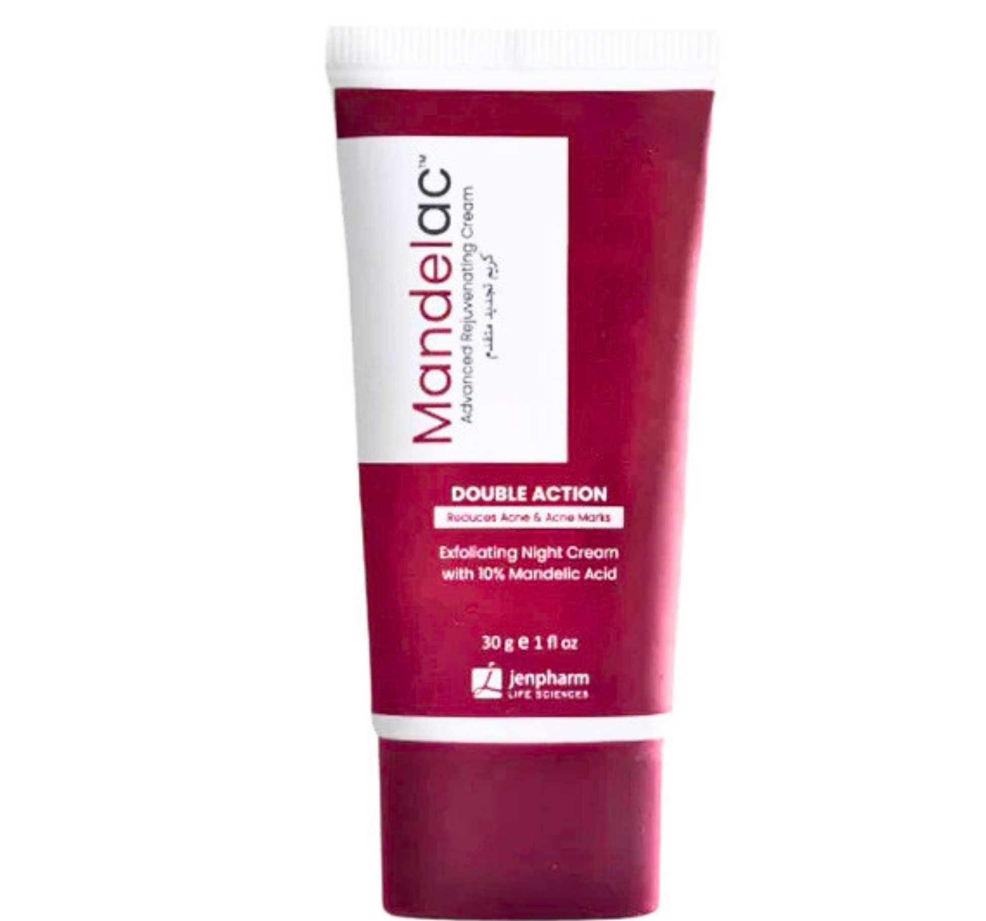 Mandelac Advanced Skin Whitening Cream 30gm for glowing and even skin