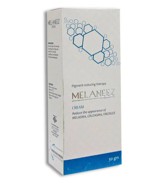 Melaneez Cream 30gm packaging for skin brightening