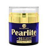 Pearlite Skin Lightening Glowing Cream SPF35 for brightening, sun protection, and radiant skin