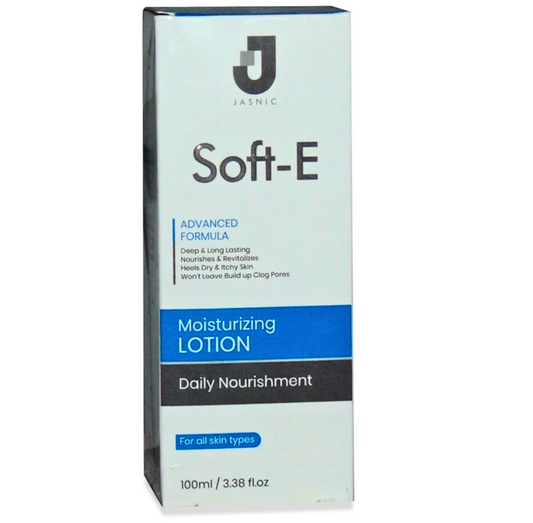 Soft-E Moisturizing Lotion 100ml for dry skin hydration and softness