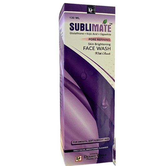 Sublimate Skin Brightening Face Wash – gentle cleanser for clear, radiant, and glowing skin