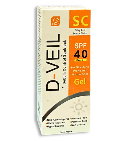 D-Veil Sebum Control Sunblock SPF40
