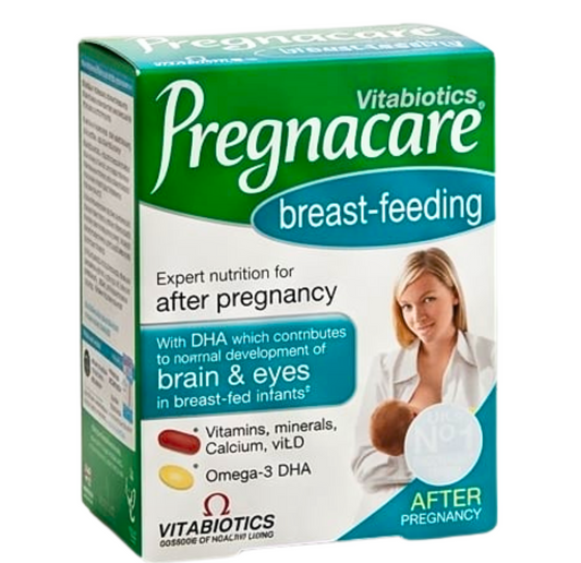 Vitabiotics Pregnacare Breast Feeding supplement for postnatal and breastfeeding support